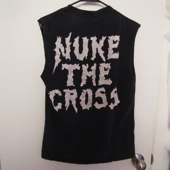 Thrash Metal Toxic Holocaust Band Muscle Tee Size S - Picture 2 of 2